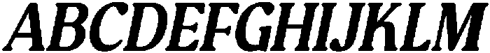 CS Quera Italic otf (400) Font UPPERCASE