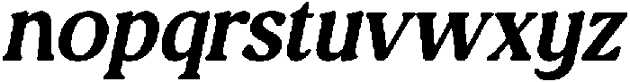 CS Quera Italic otf (400) Font LOWERCASE