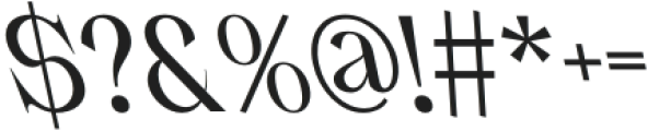 CS Quest Reverse Italic otf (400) Font OTHER CHARS