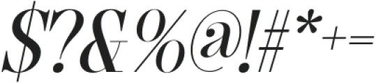 CS Quetzal Italic otf (400) Font OTHER CHARS