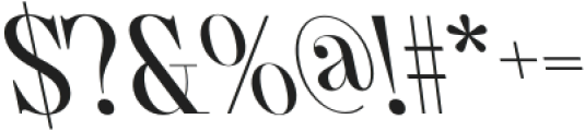 CS Quetzal Reverse Italic otf (400) Font OTHER CHARS