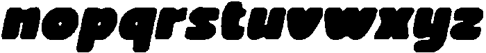 CS Quidle Drawn Italic otf (400) Font LOWERCASE