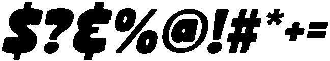 CS Quidle Italic otf (400) Font OTHER CHARS