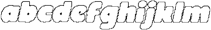 CS Quidle Pixel Outline otf (400) FONT