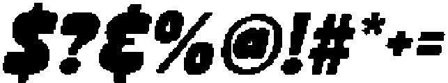 CS Quidle Pixel Regular otf (400) Font OTHER CHARS