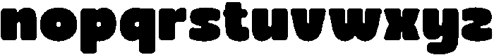 CS Quidle Regular otf (400) Font LOWERCASE