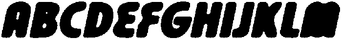 CS Quigley Drawn Italic otf (400) Font UPPERCASE