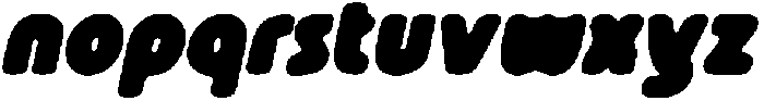 CS Quigley Drawn Italic otf (400) Font LOWERCASE