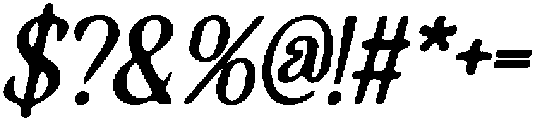 CS Quiles Drawn Italic otf (400) Font OTHER CHARS