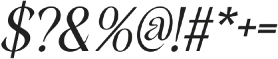 CS Quiles Italic otf (400) Font OTHER CHARS