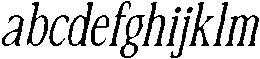 CS Quinary Drawn Italic otf (400) FONT