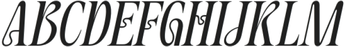 CS Quinoa Italic otf (400) Font UPPERCASE