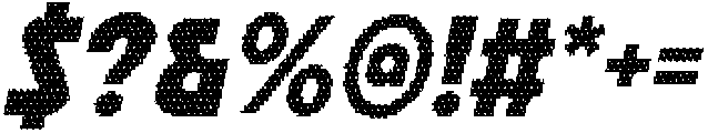CS Quinta Disco Italic otf (400) Font OTHER CHARS