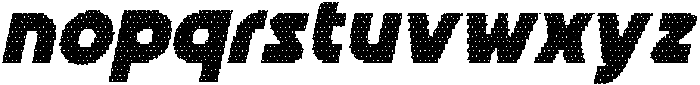 CS Quinta Disco Italic otf (400) Font LOWERCASE