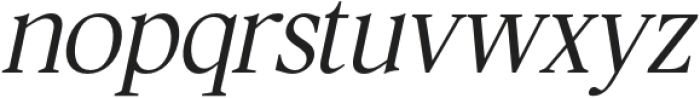 CS Quinzel Italic otf (400) Font LOWERCASE