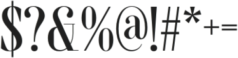CS Quitos Regular otf (400) Font OTHER CHARS