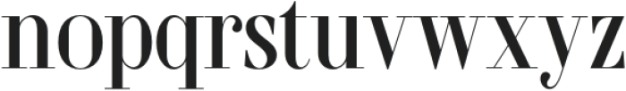 CS Quitos Regular otf (400) Font LOWERCASE
