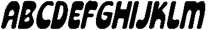 CS Quoka Drawn Italic otf (400) Font UPPERCASE