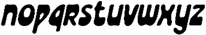 CS Quoka Drawn Italic otf (400) Font LOWERCASE