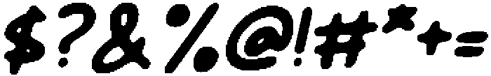 CS Racons Drawn Italic otf (400) Font OTHER CHARS
