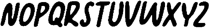 CS Racons Drawn Italic otf (400) Font UPPERCASE
