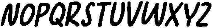 CS Racons Italic otf (400) Font UPPERCASE