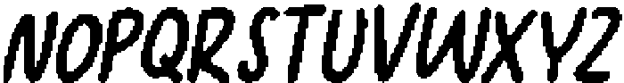 CS Racons Pixel Regular otf (400) Font UPPERCASE