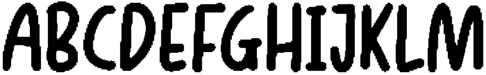 CS Racons Regular otf (400) Font UPPERCASE