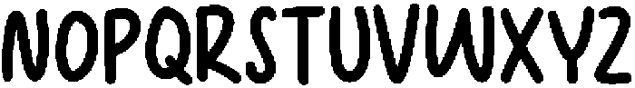 CS Racons Regular otf (400) Font UPPERCASE