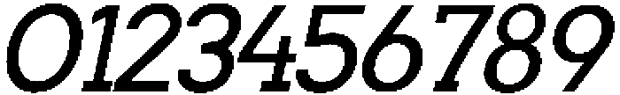 CS Radiate Italic otf (400) Font OTHER CHARS