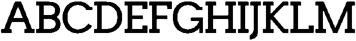 CS Radiate Regular otf (400) Font UPPERCASE