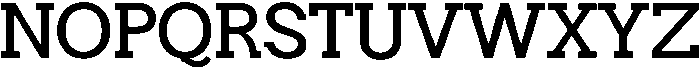 CS Radiate Regular otf (400) Font UPPERCASE