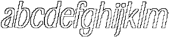 CS Rafting Pixel Outline otf (400) FONT