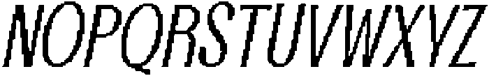 CS Rafting Pixel Regular otf (400) Font UPPERCASE