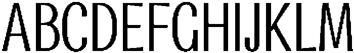 CS Rafting Regular otf (400) Font UPPERCASE