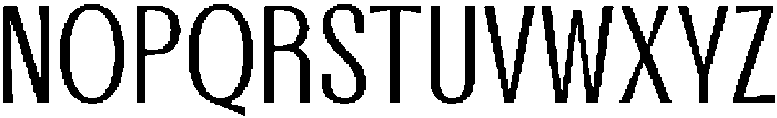 CS Rafting Regular otf (400) Font UPPERCASE