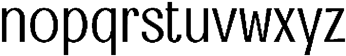 CS Rafting Regular otf (400) Font LOWERCASE