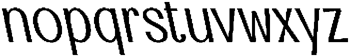 CS Rafting Reverse Italic otf (400) Font LOWERCASE