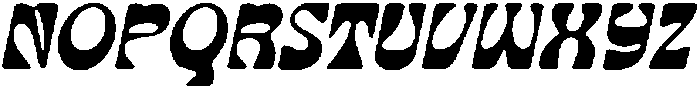 CS Raiden Drawn Italic otf (400) Font UPPERCASE