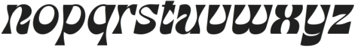 CS Raiden Italic otf (400) Font LOWERCASE