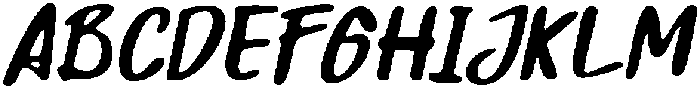 CS Railway Drawn Italic otf (400) Font UPPERCASE