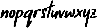 CS Railway Drawn Italic otf (400) Font LOWERCASE