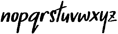 CS Railway Italic otf (400) Font LOWERCASE