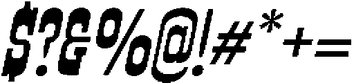 CS Ralphie Italic otf (400) Font OTHER CHARS