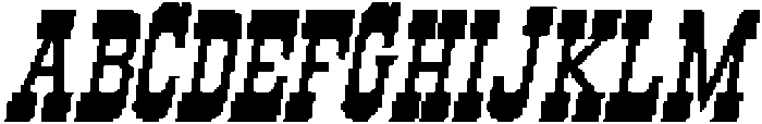 CS Ralphie Pixel Regular otf (400) Font UPPERCASE