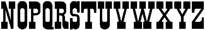 CS Ralphie Regular otf (400) Font UPPERCASE