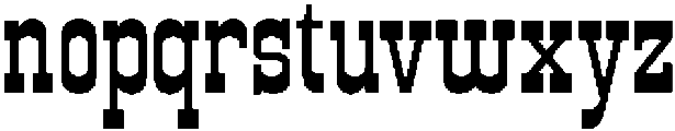 CS Ralphie Regular otf (400) Font LOWERCASE