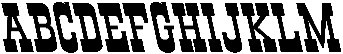 CS Ralphie Reverse Italic otf (400) Font UPPERCASE