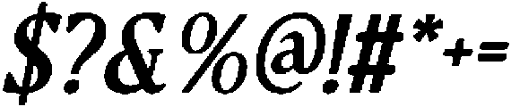 CS Raluca Italic otf (400) Font OTHER CHARS