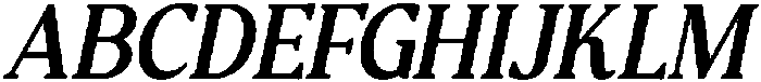 CS Raluca Italic otf (400) Font UPPERCASE